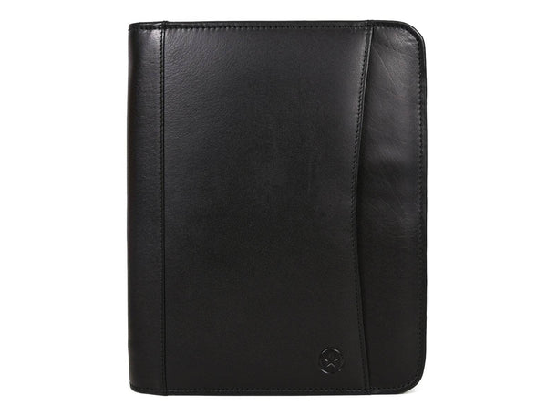 Austin Leather Organizer - Raven Black - Aaron Leather Goods