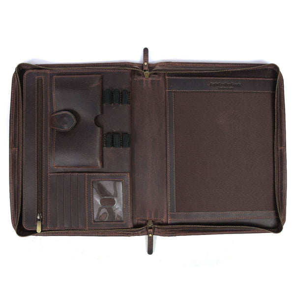 Siren Leather Office Organizer - Aaron Leather Goods