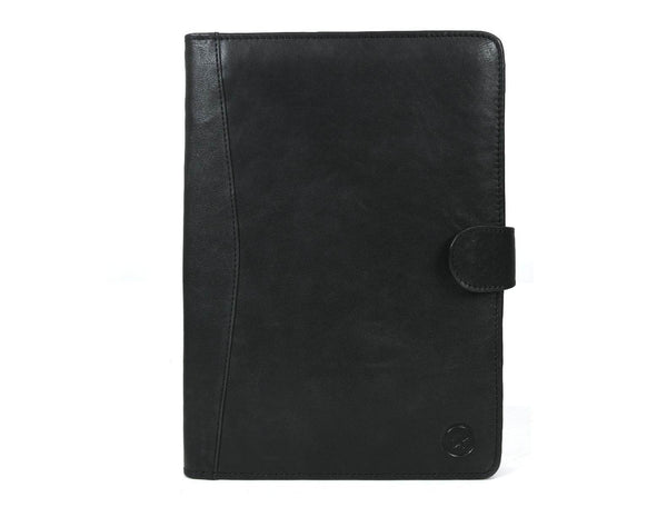 Marsala Leather Organizer - Black - Aaron Leather Goods