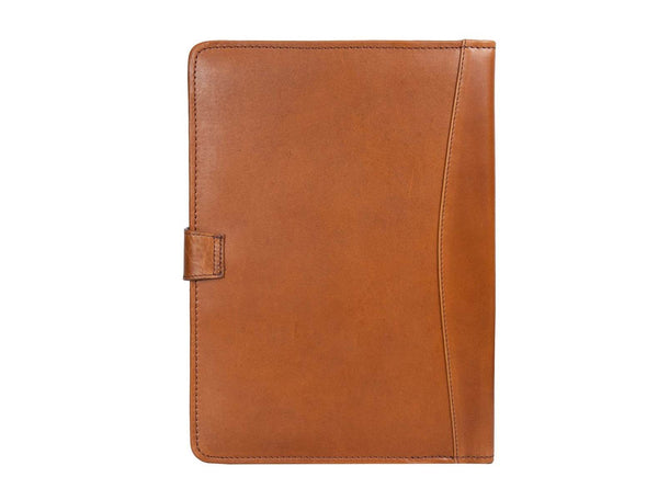 Aaron Leather Goods leather Briefcase & Organizer Combo - Aaron Leather Goods