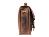 Ancona Leather Office Bag 15" - Brown - Aaron Leather Goods