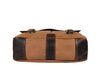 Prato Canvas Messenger Bag - Beige - Aaron Leather Goods