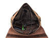 Prato Canvas Messenger Bag - Beige - Aaron Leather Goods