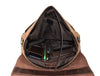 Prato Canvas Messenger Bag - Beige - Aaron Leather Goods