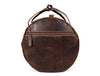 Cordoba Leather Barrel Bag - Brown - Aaron Leather Goods