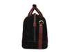Pomona Leather Suede Weekender Bag - Black - Aaron Leather Goods
