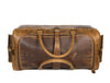 Acoma Leather Travel Bag - Caramel (TB-20 ) - Aaron Leather Goods