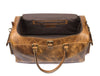Acoma Leather Travel Bag - Caramel (TB-20 ) - Aaron Leather Goods