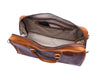 Algiers Leather Duffle Bag 18" - Caramel Brown - Aaron Leather Goods