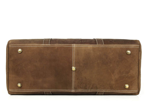 US Ranger Recon Leather Duffle Bag - Aaron Leather Goods