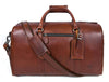 Austin Leather Overnight Bag - Walnut - Aaron Leather Goods