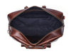 Bordeaux Leather Duffle Bag – Walnut Brown - Aaron Leather Goods