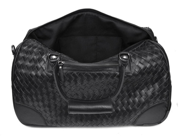 Atria Upcycled Leather Trolley Bag ( TR-12 ) - Aaron Leather Goods