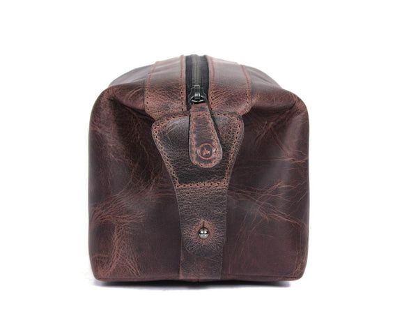 Siren Leather Toiletry Bag - Aaron Leather Goods