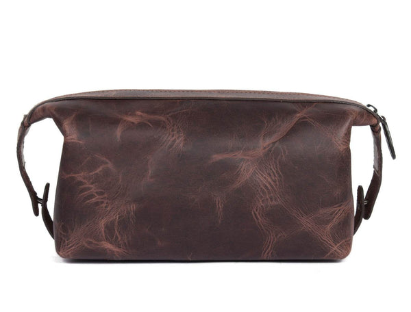 Siren Leather Toiletry Bag - Aaron Leather Goods