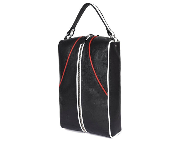 Luxura Shoe Case - Black - Aaron Leather Goods