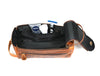 Arousa Leather Toiletry Bag - Caramel Brown - Aaron Leather Goods