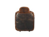 Arousa Leather Toiletry Bag - Brown - Aaron Leather Goods