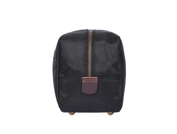 Palencia Toiletry Bag - Raven Black - Aaron Leather Goods