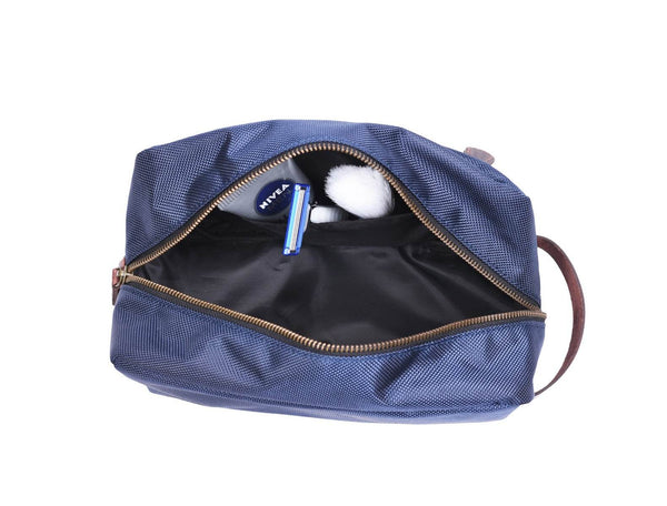 Palencia Toiletry Bag - Royal Blue - Aaron Leather Goods