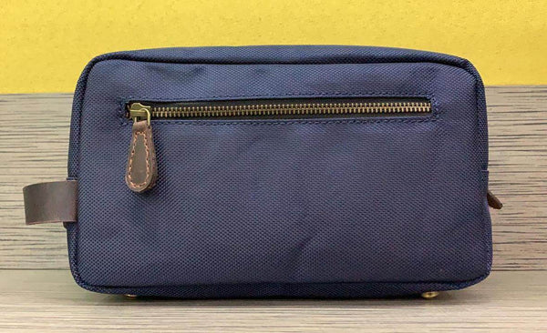 Palencia Toiletry Bag - Royal Blue - Aaron Leather Goods