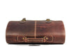 Phoenix Leather Briefcase - Walnut Brown - Aaron Leather Goods