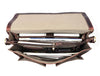 Phoenix Leather Briefcase - Walnut Brown - Aaron Leather Goods