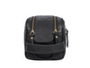 Omaha Leather Toiletry Bag - Raven Black - Aaron Leather Goods