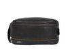 Omaha Leather Toiletry Bag - Raven Black - Aaron Leather Goods