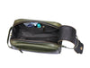 Omaha Leather Toiletry Bag - Seaweed Green - Aaron Leather Goods