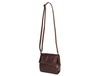 Lowell Leather Cross - Body Bag - Caramel - Aaron Leather Goods Inc