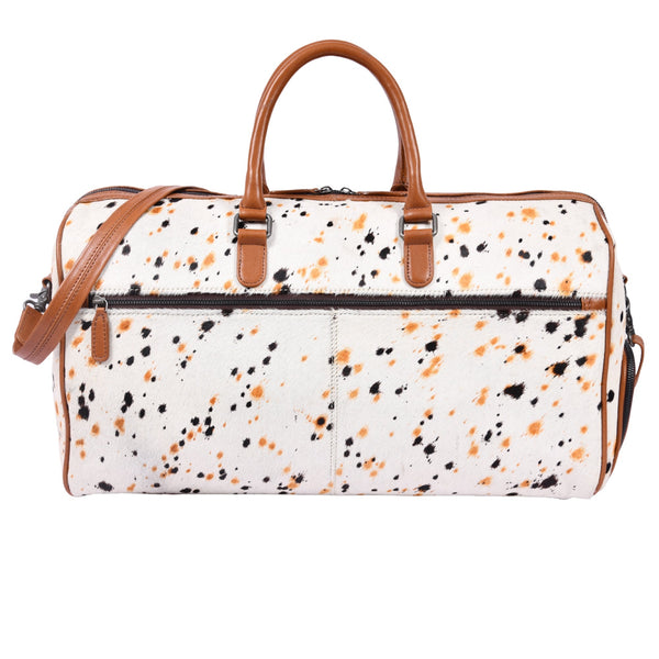 Luxury Leather Duffle Bag for Travel, Gym & Weekend Getaways - Aaron Leather Goods