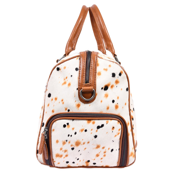 Luxury Leather Duffle Bag for Travel, Gym & Weekend Getaways - Aaron Leather Goods