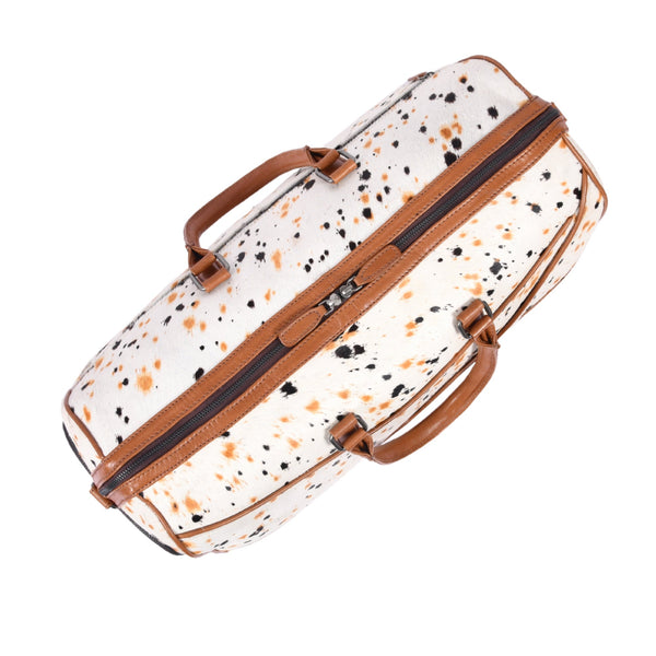 Luxury Leather Duffle Bag for Travel, Gym & Weekend Getaways - Aaron Leather Goods