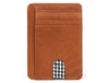 Utrera Leather Credit Card Holder - Chestnut - Aaron Leather Goods
