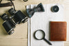 Osuna Mens Leather Wallet - Caramel Brown - Aaron Leather Goods