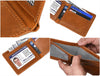 Osuna Mens Leather Wallet - Chestnut - Aaron Leather Goods