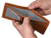 Osuna Mens Leather Wallet - Chestnut - Aaron Leather Goods