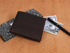 Montilla Leather Bifold Mens Wallet - Walnut Brown - Aaron Leather Goods