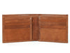 Cuenca Leather Bifold Mens Wallet - Chestnut - Aaron Leather Goods