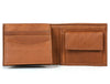 Telde Leather Bifold Mens Wallet - Caramel Brown - Aaron Leather Goods