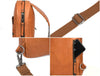 Oviedo Cross Body Bag - Caramel Brown - Aaron Leather Goods