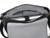 Savona Leather Messenger Bag - Raven Black - Aaron Leather Goods