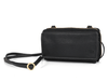 Memphis Hand Tooled Leather Clutch - Raven - Aaron Leather Goods Inc