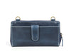 Memphis Hand Tooled Leather Clutch - Royal - Aaron Leather Goods Inc