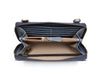 Memphis Hand Tooled Leather Clutch - Royal - Aaron Leather Goods Inc