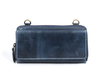 Memphis Hand Tooled Leather Clutch - Royal - Aaron Leather Goods Inc