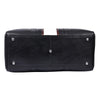 Minimalist Black Leather Weekender Duffle Bag - Aaron Leather Goods