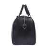 Minimalist Black Leather Weekender Duffle Bag - Aaron Leather Goods