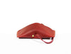 Nantes Leather Eyewear Case - Distressed Red - Aaron Leather Goods
